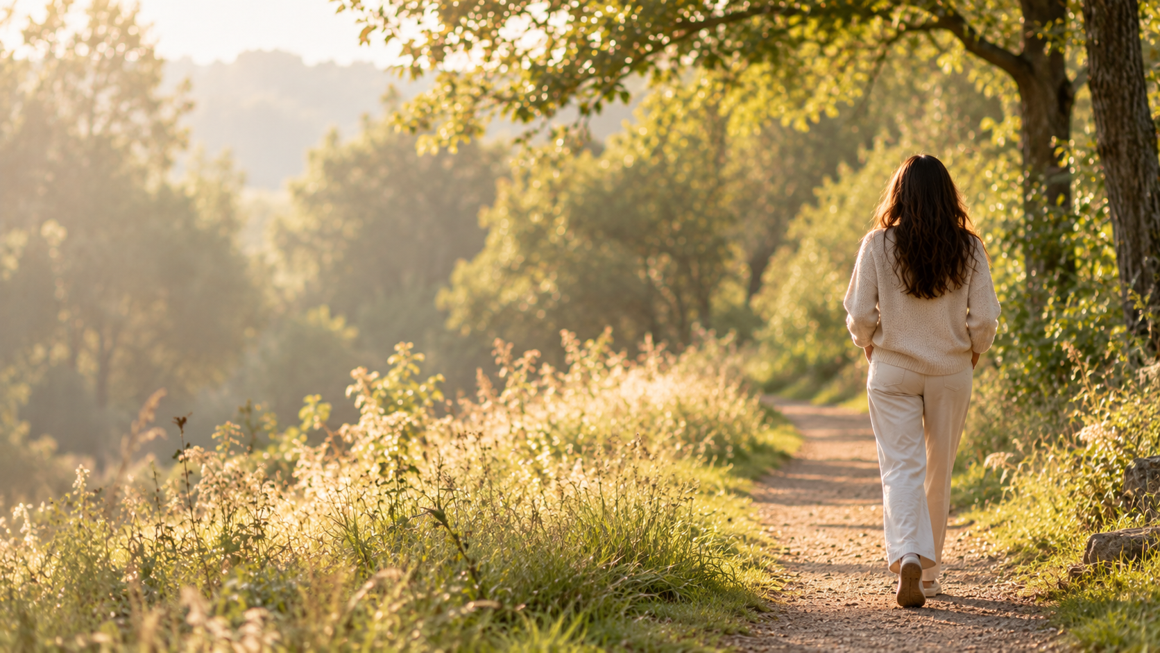 Golden Hour Woodland Stroll